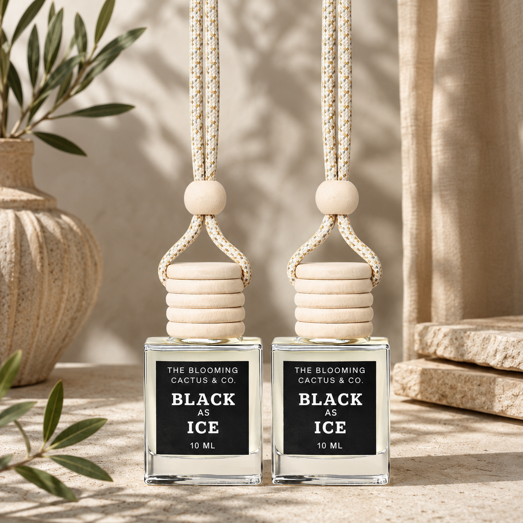 2 Pack Long Lasting Car Air Freshener, Hanging Fresh Aroma Diffuser, Natural Essential Oil Fragrance - Odor Remover, Auto Interior Decor, Made in USA 10 ML