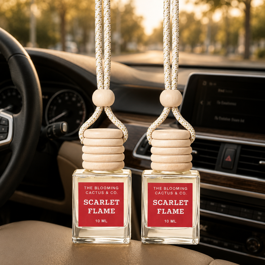 2 Pack Long Lasting Car Air Freshener, Hanging Fresh Aroma Diffuser, Natural Essential Oil Fragrance - Odor Remover, Auto Interior Decor, Made in USA 10 ML