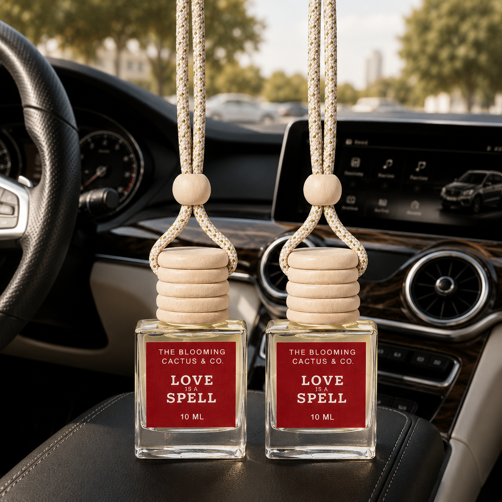 2 Pack Long Lasting Car Air Freshener, Hanging Fresh Aroma Diffuser, Natural Essential Oil Fragrance - Odor Remover, Auto Interior Decor, Made in USA 10 ML