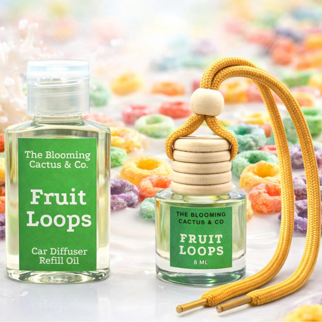 8 ml Car Air Freshener with 1 Oz Refill included