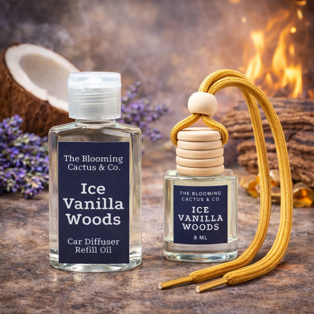 8 ml Car Air Freshener with 1 Oz Refill included