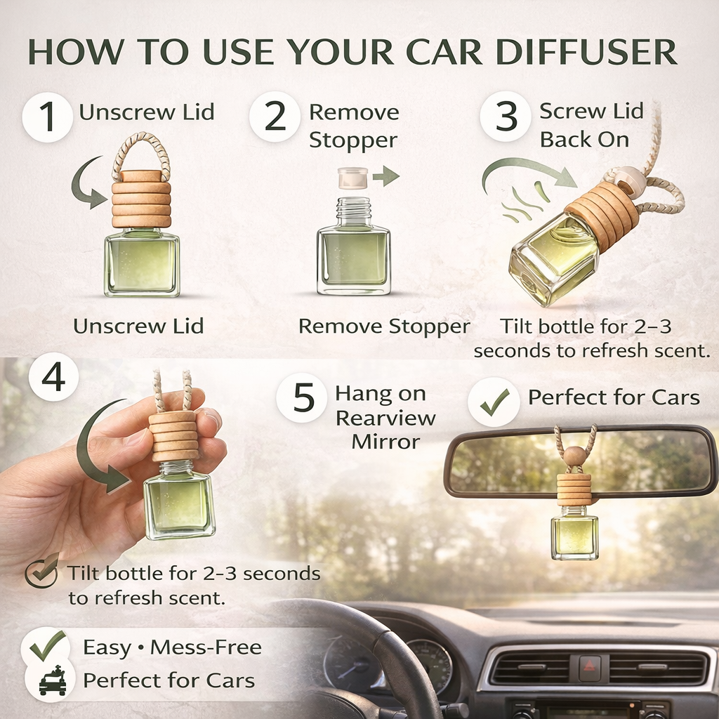 12 Pack Hanging Car Air Fresheners – Assorted Scents, Long Lasting Oil Diffuser